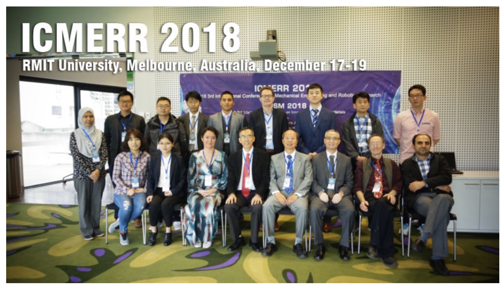 ICMERR Conference, Melbourne, 2018