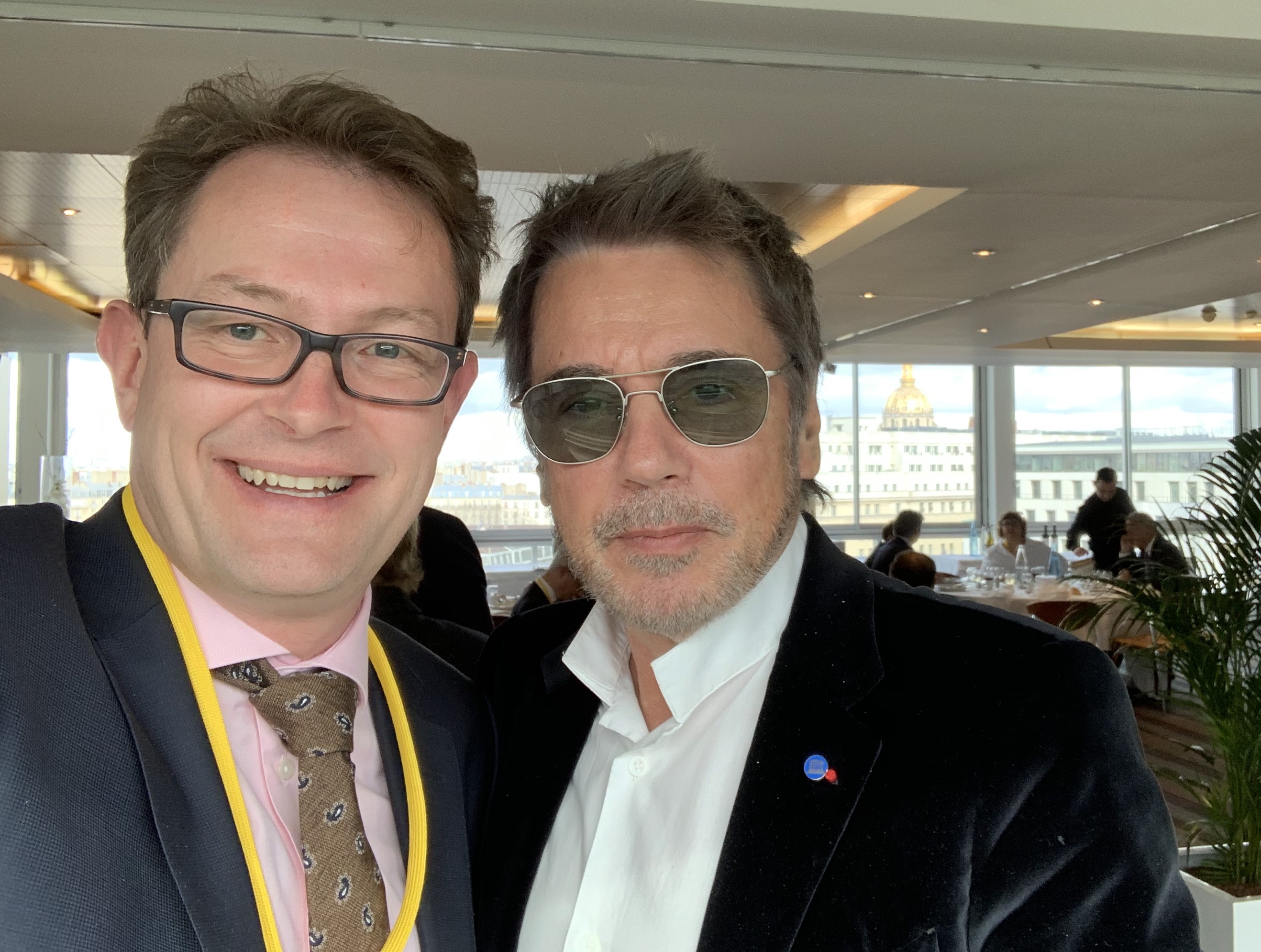 UNESCO Conference on Principles for AI, 2019 (with Jean-Michel Jarre)